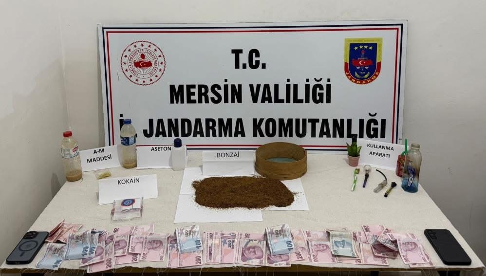 Mersin’de Uyuşturucu taciri yakalanıp tutuklandı