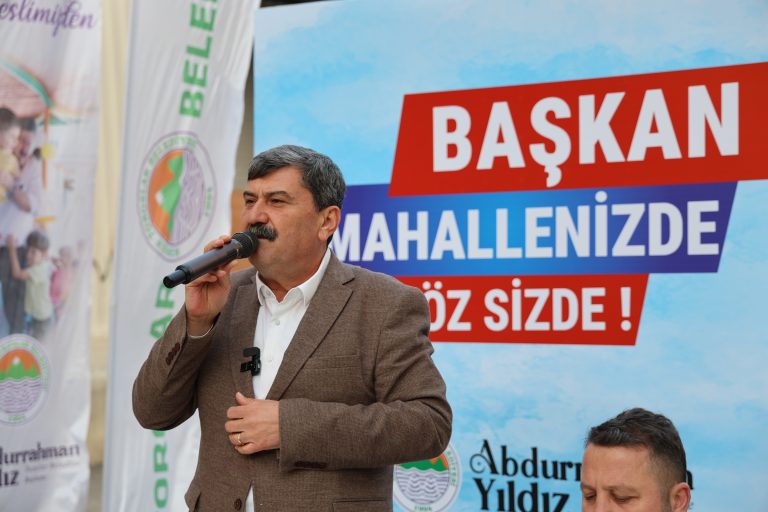BAŞKAN YILDIZ MAKAMDA DEĞİL, SAHADA!