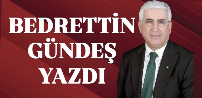 BEDRETTİN GÜNDEŞ “HEPİMİZ SUÇLUYUZ…”