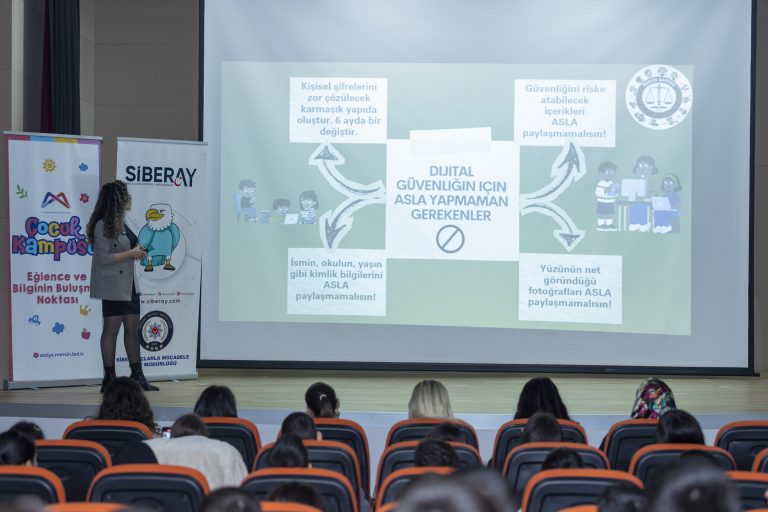 MERSİN BÜYÜKŞEHİR’DEN ÇOCUKLARA ‘SİBER GÜVENLİK’ EĞİTİMİ…