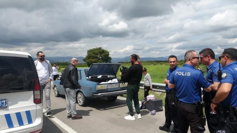 Mersin’de Katil koca, kaçarken yakalandı