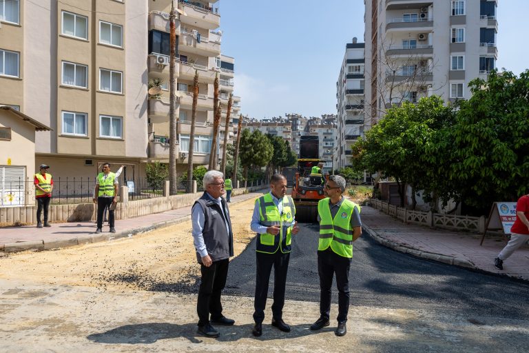 MEZİTLİ’DE YOL ÇALIŞMALARINDA TEKNİK STANDART ÖNCELİĞİ