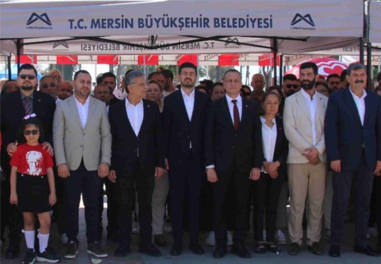 CHP MERSİN ÖRGÜTÜ’NDEN 19 MAYIS’TA GÜÇLÜ MESAJ: “GERİCİLİĞE VE ADALETSİZLİĞE KARŞI MÜCADELEMİZ SÜRECEK”