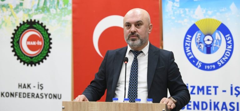 YÜCE “DAHA GÜÇLÜ TÜRKİYE, DAHA GÜÇLÜ HAK-İŞ, SENDİKALI GENÇLİK”