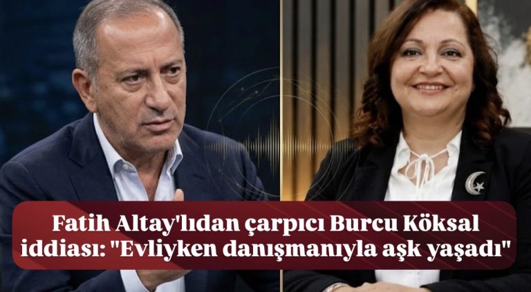 “Evliyken danışmanıyla aşk yaşadı”